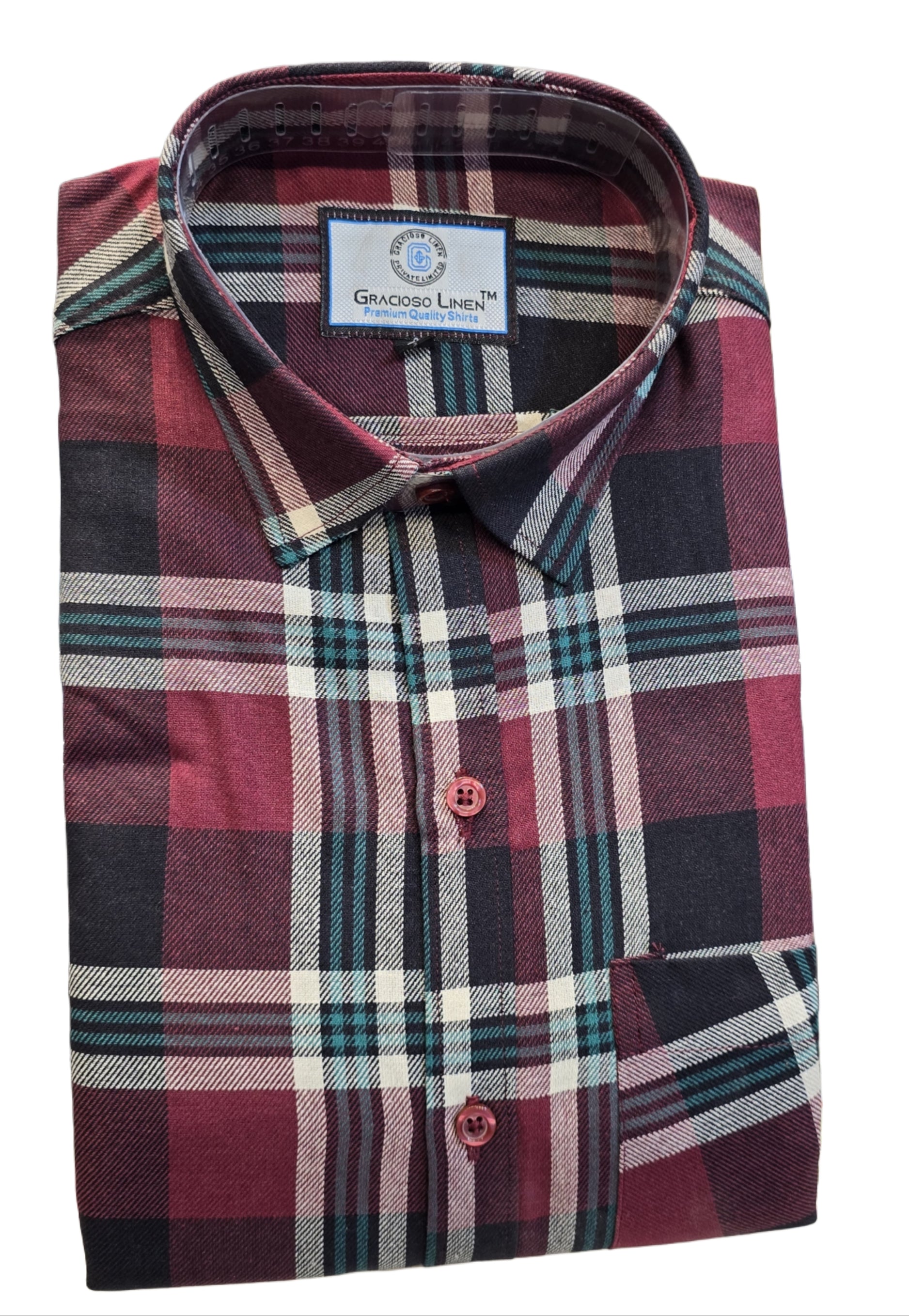Cotton Blended check shirts