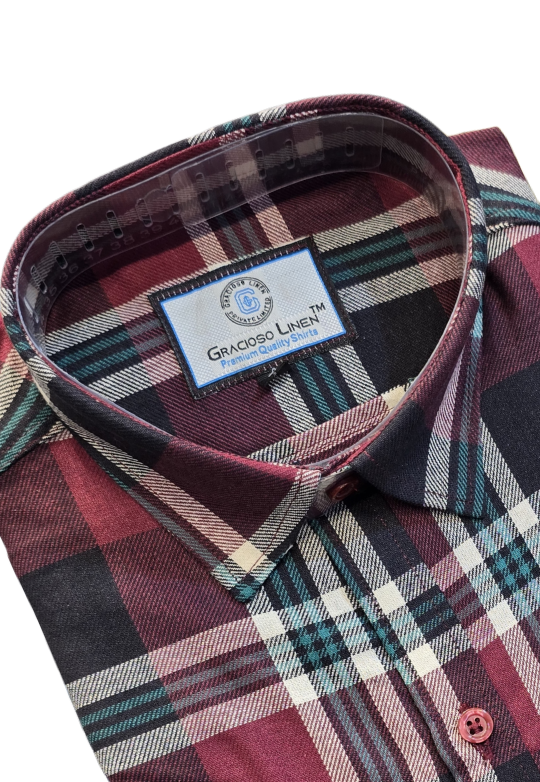 Cotton Blended check shirts