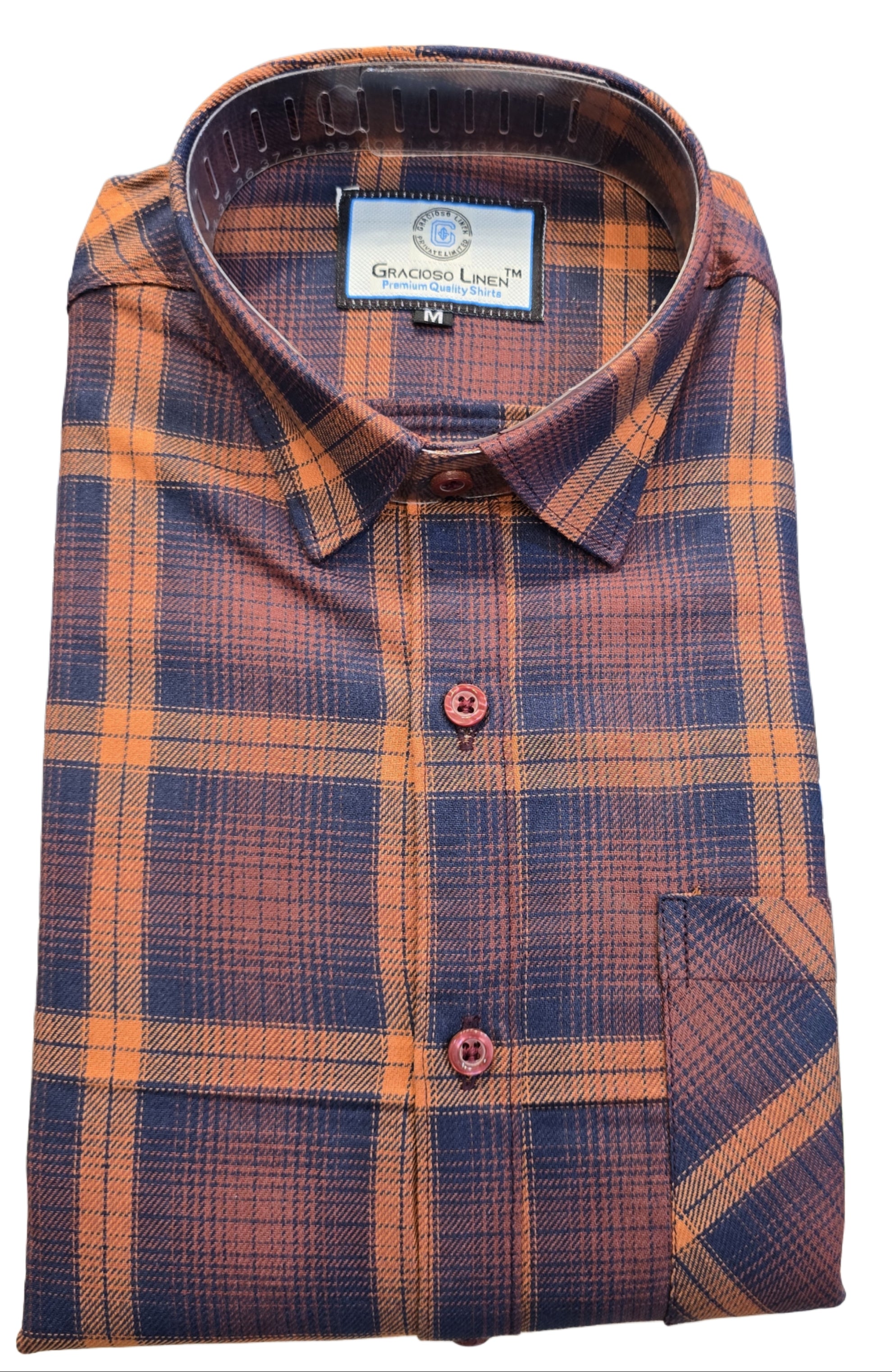 Cotton check shirt