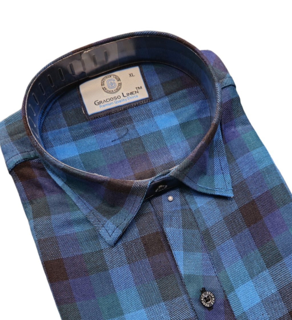 Cotton check shirts