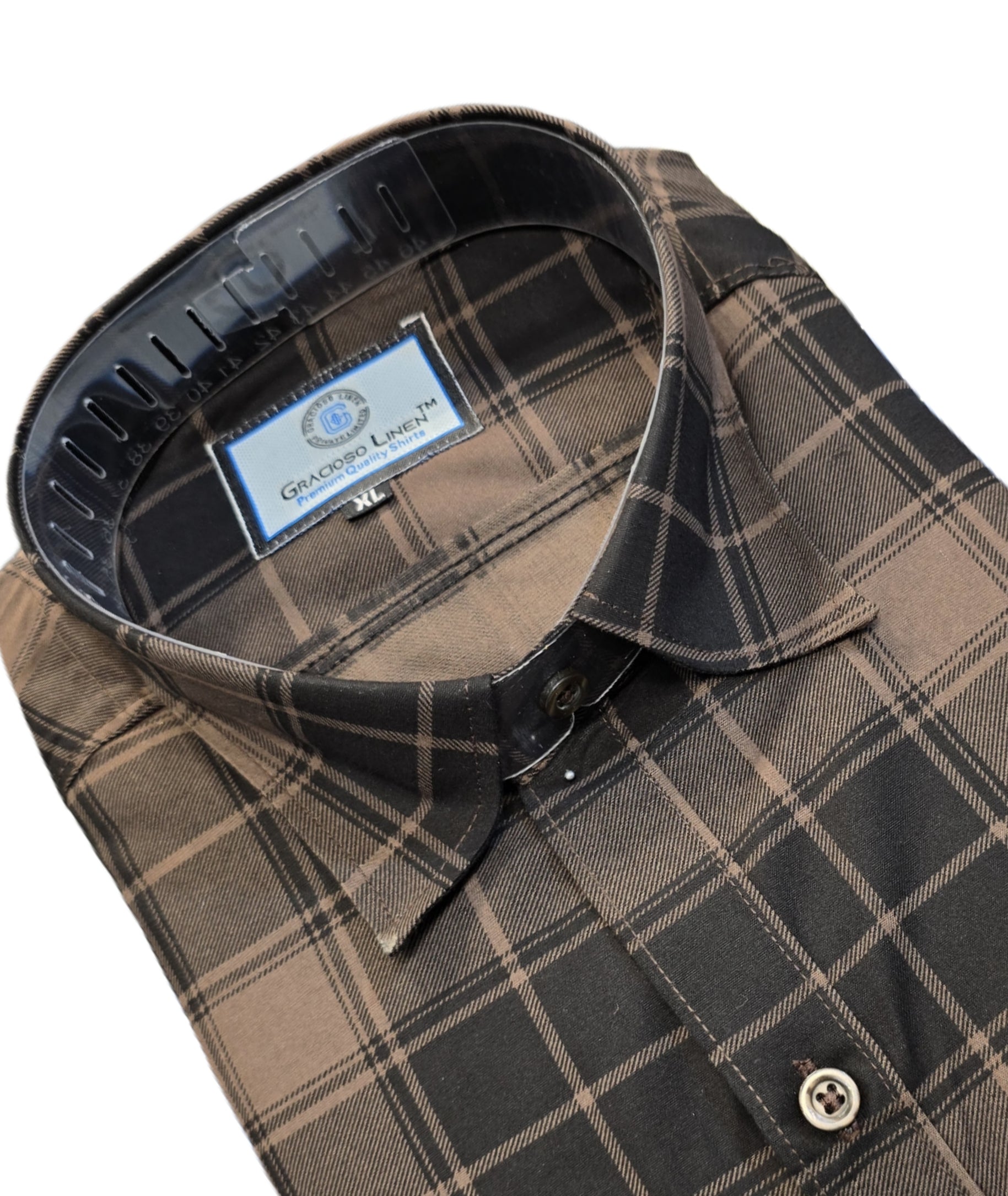 Pure cotton check shirts
