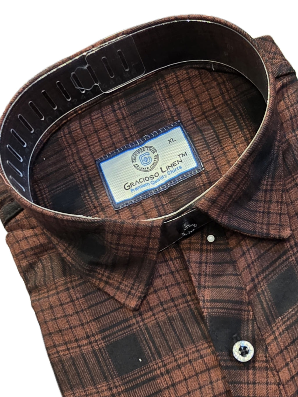Cotton yarn dyed check shirts