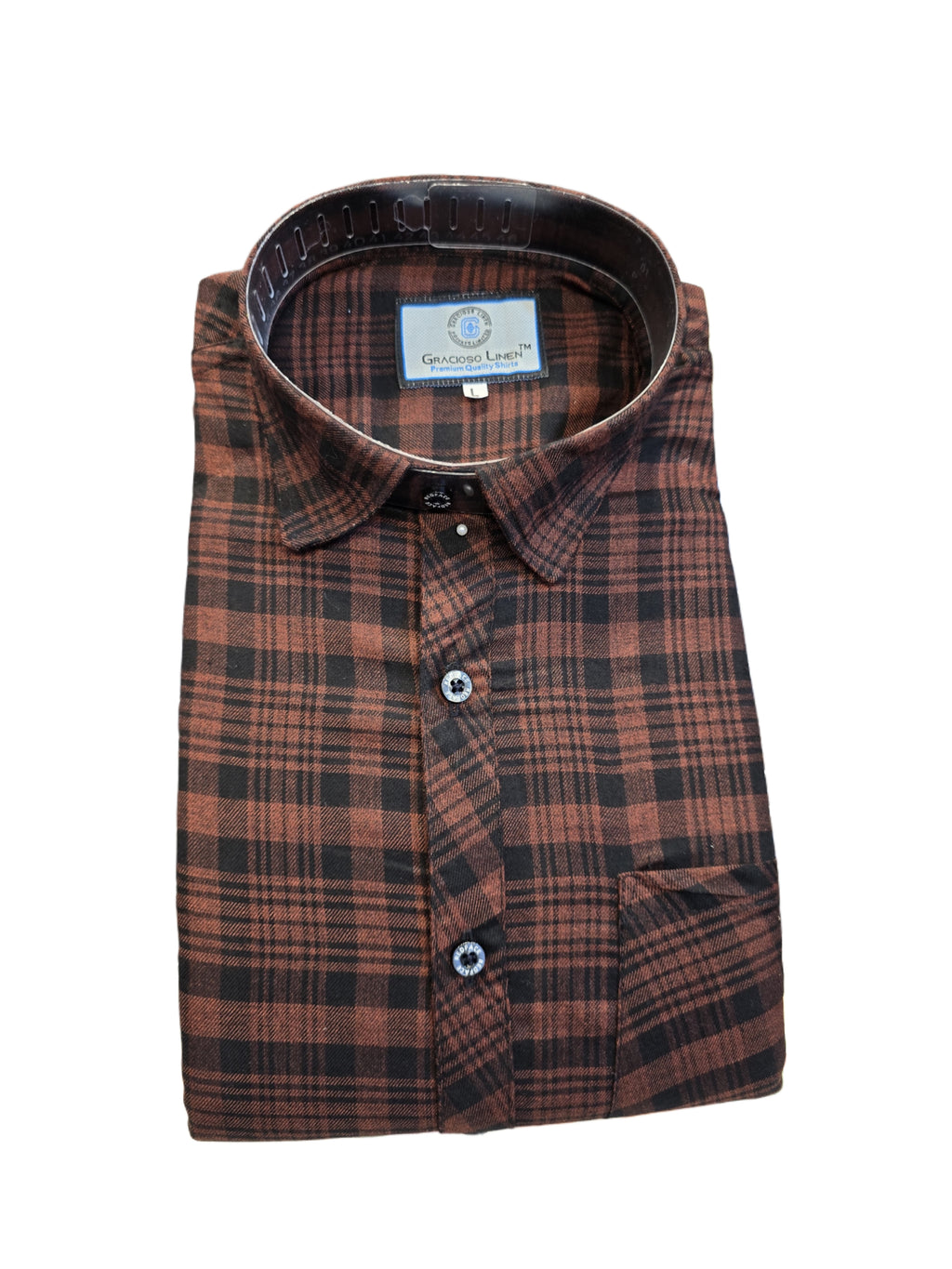 Cotton yarn dyed check shirts