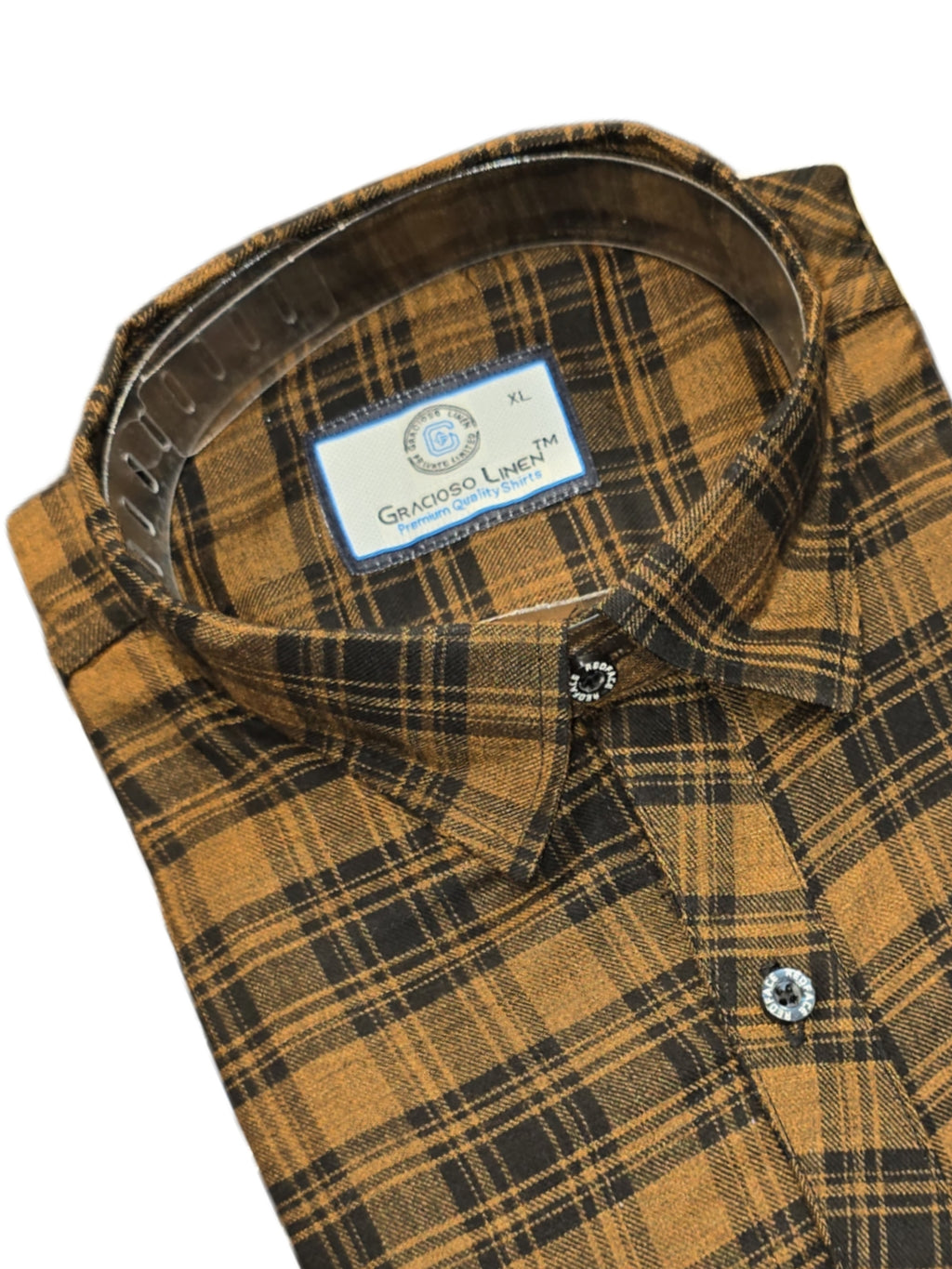 Cotton yarn dyed check shirt