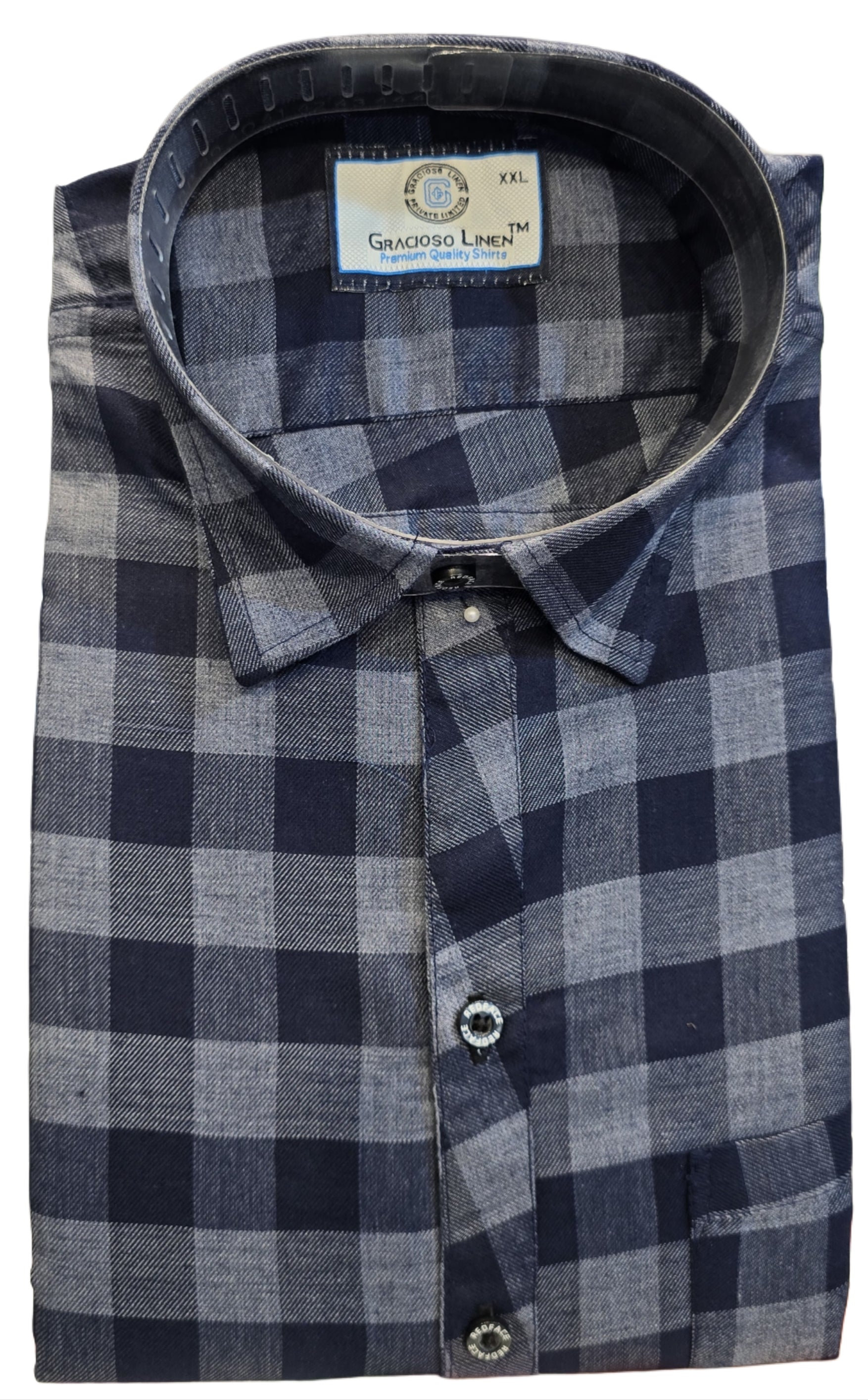 Cotton soft check shirts