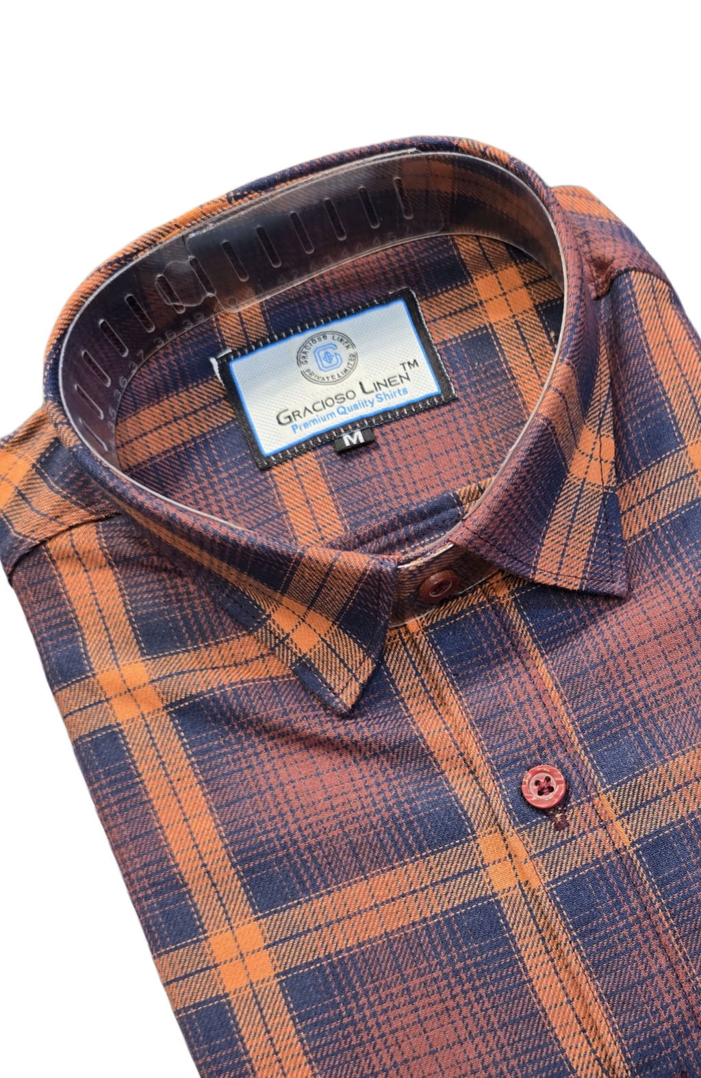 Cotton check shirt